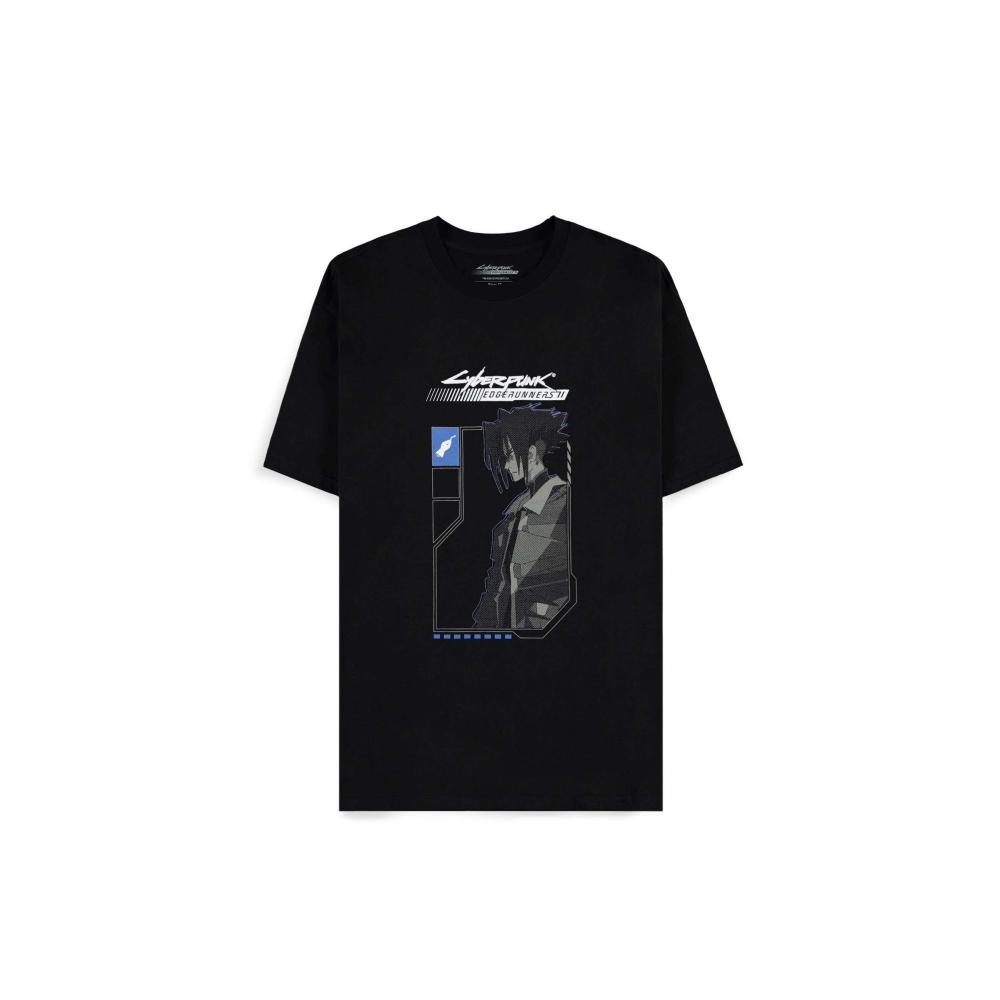 Cyberpunk: Edgerunners - Cyberpunk Edgerunners 2 D Unisex TShirt - Schwarz
